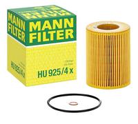 MANN-FILTER HU 925/4 x Filtro de aceite - para Automóviles + Vehículos de transporte