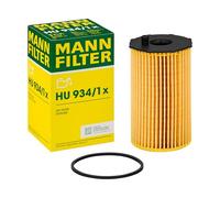 MANN-FILTER HU 934/1 x Filtro de aceite - para Automóviles + Vehículos de transporte