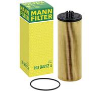 MANN-FILTER HU 947/2 x Filtro de aceite Filtro de aceite motor para VW