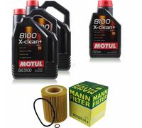 MANN-FILTER Inspección Set 10L Motul 5W-30 Para BMW 5er 523i 520i 528i 3er