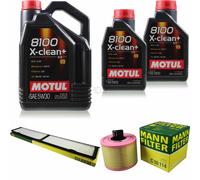 MANN-FILTER Inspección Set 7L Motul 5W-30 Para BMW 3er 325i 330i 325xi