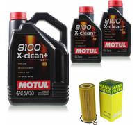 Mann-Filter Inspección Set 7L Motul 5W-30 para BMW 3er Touring 320d
