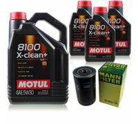 Mann-Filter Inspección Set 8L Motul 8100 X-Clean +