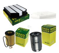 MANN-FILTER Inspección Set Conjunto de Filtros Apto para de Kia Magentis 2.0