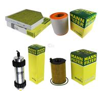 MANN-FILTER Inspección Set Conjunto de Filtros para Audi A6 Avant 3.0 de Tdi