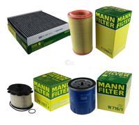 MANN-FILTER Inspección Set Conjunto de Filtros para Citroën Berlingo, Caja 1.9 D