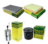 MANN-FILTER Inspección Set Conjunto de Filtros para de Opel Astra G Cc 2.0 16V