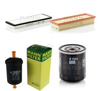 MANN-FILTER Inspección Set Conjunto de Filtros para de Peugeot 306 Cabriolet 1.8