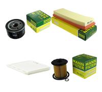 MANN-FILTER Inspección Set Conjunto de Filtros para de Renault Megane Scenic 1.9