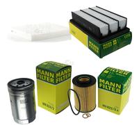 MANN-FILTER Inspección Set Conjunto de Filtros para Hyundai Santa Fé II 2.2