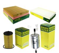 MANN-FILTER Inspección Set Conjunto de Filtros para Opel Vectra C Caravan 1.8