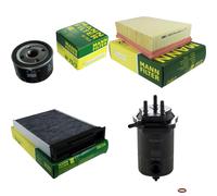 MANN-FILTER Inspección Set Conjunto de Filtros para Renault Mégane, II 1.5