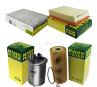 Mann-Filter Inspección Set Conjunto de Filtros para VW Polo Variant 1.9Tdi