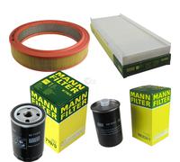 MANN-FILTER Inspección Set Filtersatz Compatible Para Audi 80 1.6