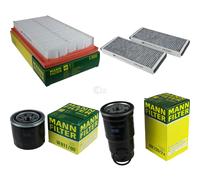 MANN-FILTER Inspección Set Filtersatz Compatible Para Mazda MPV II 2.0 Di