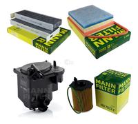 MANN-FILTER Inspección Set Filtersatz Para Citroën Berlingo Kasten 1.6 HDi 75