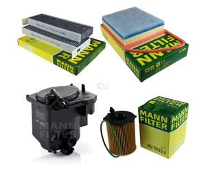 MANN-FILTER Inspección Set Filtersatz Para Citroën Berlingo Kasten 1.6 HDi 75