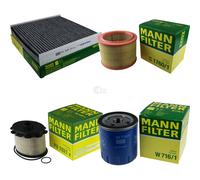 MANN-FILTER Inspección Set Filtersatz Para Citroën Berlingo Kasten 1.9 D 70