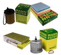MANN-FILTER Inspección Set Filtersatz Para Citroën C4 Picasso I 1.6 HDi 110 C3