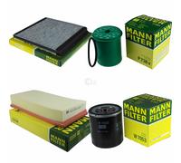 MANN-FILTER Inspección Set Filtersatz Para Citroën Xantia Break 2.1 Turbo D