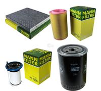 MANN-FILTER Inspección Set Filtersatz Para Fiat Ducato Kasten 180 Multijet 3.0