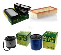 MANN-FILTER Inspección Set Filtersatz Para Fiat Scudo Kasten 2.0 JTD Citroën