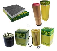 MANN-FILTER Inspección Set Filtersatz Para Mercedes-Benz E-Klasse