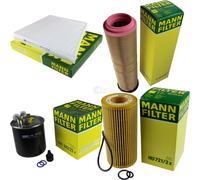 MANN-FILTER Inspección Set Filtersatz Para Mercedes-Benz E-Klasse