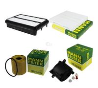 MANN-FILTER Inspección Set Filtersatz Para Mitsubishi Outlander II 2.2 DI-D