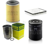 MANN-FILTER Inspección Set Filtersatz Para Nissan Terrano II 2.7 TD 4WD Ford