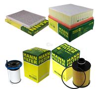 MANN-FILTER Inspección Set Filtersatz Para Opel Combo Tour 1.6 CDTi Vauxhall