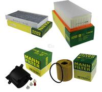 MANN-FILTER Inspección Set Filtersatz Para Peugeot 407 SW 2.2 HDI 170 CITROËN