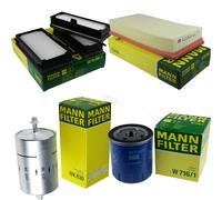 MANN-FILTER Inspección Set Filtersatz Para Peugeot 806 2.0 Expert 1.6