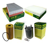 MANN-FILTER Inspección Set Filtersatz Para Renault Grand Scénic III 2.0 DCI