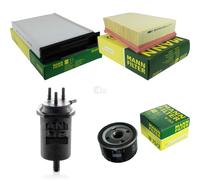 MANN-FILTER Inspección Set Filtersatz Para Renault Megane II 1.5 DCI