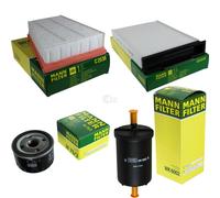 MANN-FILTER Inspección Set Filtersatz Para Renault Megane II Coupé-Cabriolet
