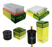 MANN-FILTER Inspección Set Filtersatz Para Renault Twingo II 1.2 Turbo