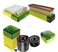 MANN-FILTER Inspección Set Filtersatz Para Renault Twingo II 1.5 DCI