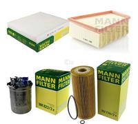 MANN-FILTER Inspección Set Filtersatz Para Seat Ibiza III 1.9 TDI Cupra R