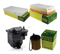 MANN-FILTER Inspección Set Juego Filtro para Citroën Cuadro Nervioso Fiat Scudo