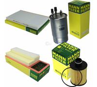 MANN-FILTER Inspección Set Juego Filtro para Fiat Strada Pick-Up 1.3 D Multijet