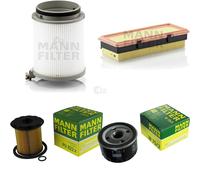 MANN-FILTER Inspección Set Juego Filtro para Renault Kangoo Express D De 65