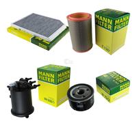 MANN-FILTER Inspección Set Juego Filtro para Renault Laguna i Grandtour 1.9 DCI