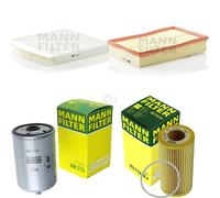 MANN-FILTER Inspección Set Juego Filtro para Volvo V70 II 2.4 D5 XC70 Cross De