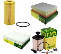 MANN-FILTER Inspección Set Juego Filtros para Renault Trafic III Caja 2.0