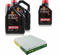 MANN-FILTER Inspección Set Motul 10L 5W-30 Para Hyundai IX35 1.7 CRDi 2.0