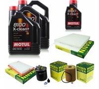 Mann-Filter Inspección Set Motul 10L 5W-30 para Mercedes-Benz Clase E T-Model