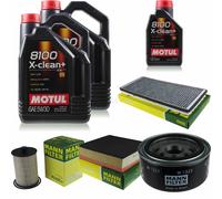Mann-Filter Inspección Set Motul 10L 5W-30 para VW Lt 28-46 II Caja 2.8 Tdi