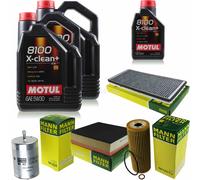 MANN-FILTER Inspección Set Motul 10L 5W-30 Para VW LT 28-46 II Kasten 2.3