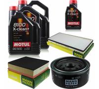 MANN-FILTER Inspección Set Motul 10L 5W-30 Para VW LT 28-46 II Kasten 2.8 TDI
